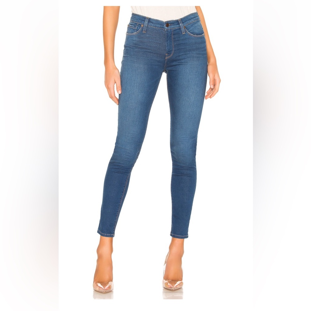 Hudson Jeans Nico Midrise Super Skinny Ankle in Truth or Darre